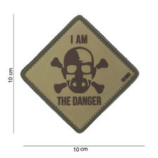Embleem 3D PVC I Am The Danger #11150 groen