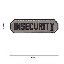 Embleem 3D PVC Insecurity grijs