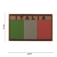 Embleem 3D PVC Italia #13035 desert