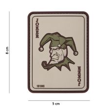 Embleem 3D PVC Joker Coyote