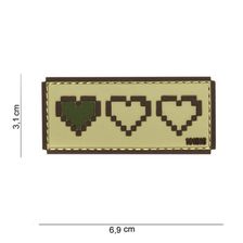 Embleem 3D PVC Last life #14016 beige