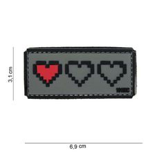 Embleem 3D PVC Last life #14017 grijs