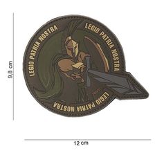 Embleem 3D PVC Legio Patria Nostra groen