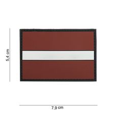 Embleem 3D PVC Letland #15070