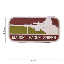 Embleem 3D PVC Major League Sniper #11159 arid