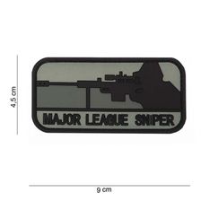 Embleem 3D PVC Major League Sniper #12039 dark