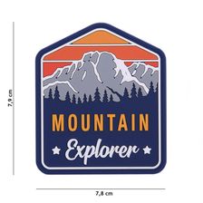 Embleem 3D PVC Mountain Explorer #23006
