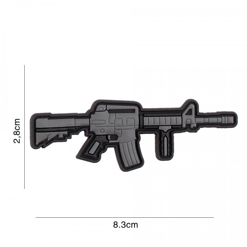 Embleem 3D PVC MS/AR-15 #5097 