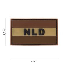 Embleem 3D PVC NLD klein #12021 Desert