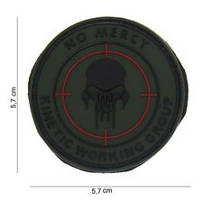 Embleem 3D PVC Police groen/zwart