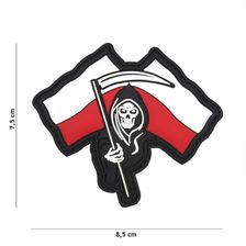 Embleem 3D PVC Polish Reaper #2059 color