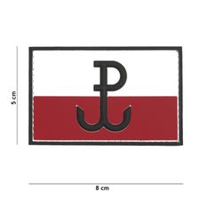 Embleem 3D PVC Polish Special Forces #1114 color