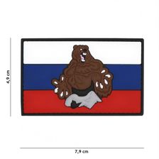 Embleem 3D PVC Rusland Beer #5110 color