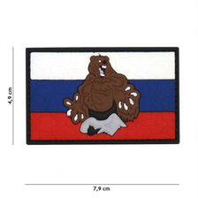Embleem 3D PVC Rusland Beer #5109 cracked