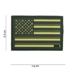 Embleem 3D PVC Sovjet Desert #14021 groen