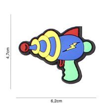Embleem 3D PVC Spacegun #3112 color 