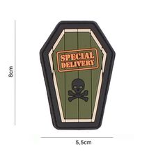 Embleem 3D PVC Special Delivery #3120 groen