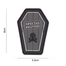 Embleem 3D PVC Special Delivery #3121 grijs