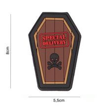 Embleem 3D PVC Special Delivery #3122 bruin