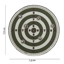 Embleem 3D PVC Target #14036 groen