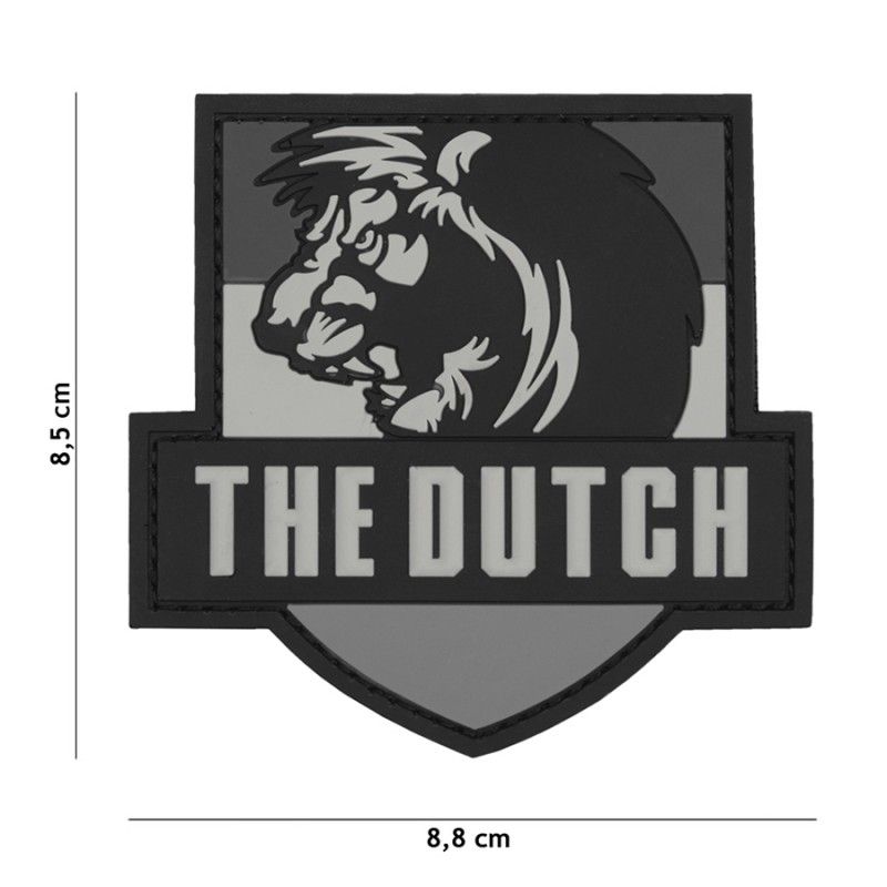 Embleem 3D PVC The Dutch #2107 grijs 