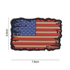 Embleem 3D PVC USA Vintage #5111
