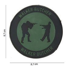 Embleem 3D PVC Walker Butcher #10077 groen