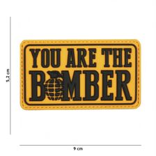 Embleem 3D PVC You Are The Bomber #6112 