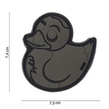 Embleem 3D PVC Zombie Duck #10042 grijs 