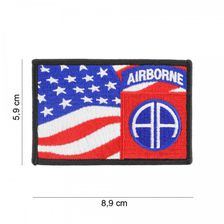 Embleem stof 82nd Airborne vlag #19084
