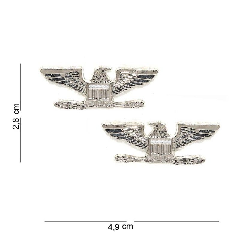 Embleem Metaal Colonel Rank Eagles 13951 #7025 