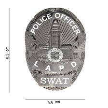 Embleem metaal police officer LAPD swat 115001 #7032 