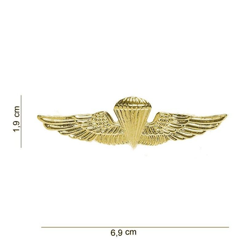 Embleem Metaal Wing Marine #7016 goud