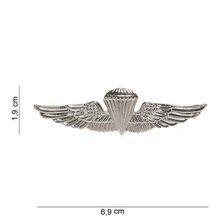 Embleem Metaal Wing Marine 13951 #7016 #7024 zilver 