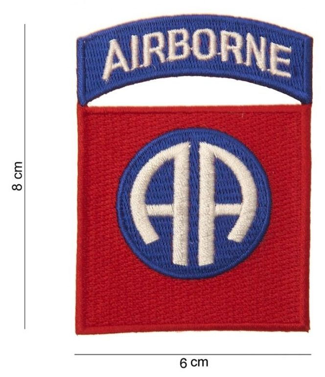 Embleem stof 82nd Airborne Divisie