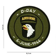 Embleem stof D-Day 101st Airborne #7106 