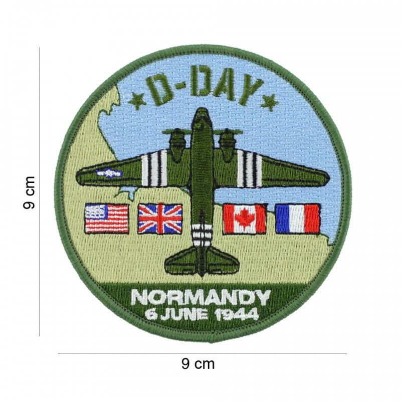 Embleem stof D-Day C-47 #19078