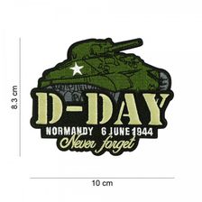 Embleem stof D-Day Sherman #19088