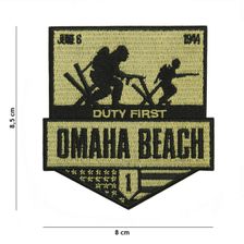  Embleem stof Omaha Beach #20005