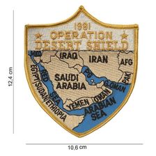 Embleem stof Operation Desert Storm (schild) 11701 #3069 