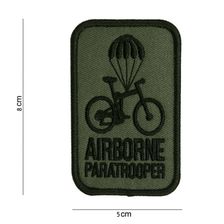 Embleem stof Paratrooper groen 