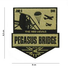 Embleem stof Pegasus Bridge #20006