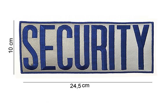 Embleem stof Security extra groot #2005 