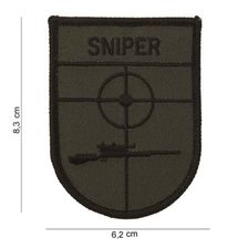 Embleem stof sniper (schild) 11151 #3007 