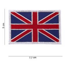Embleem stof vlag Groot Brittannië klein