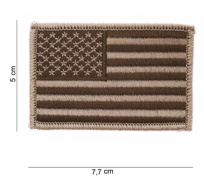 Embleem stof vlag USA Desert #1020