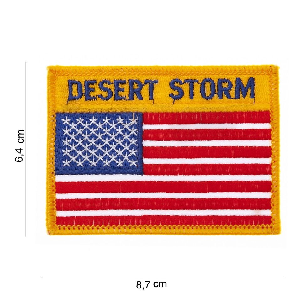 Embleem stof vlag USA desert storm 11151 #1015 