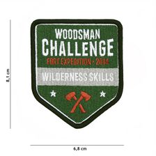 Embleem stof Woodsman Challenge #23004