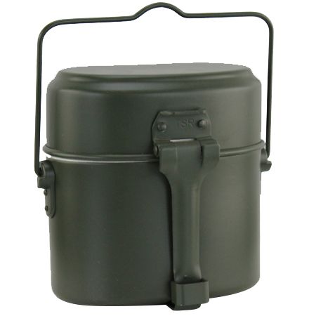 Etensblikken 3-delig Duits groen 