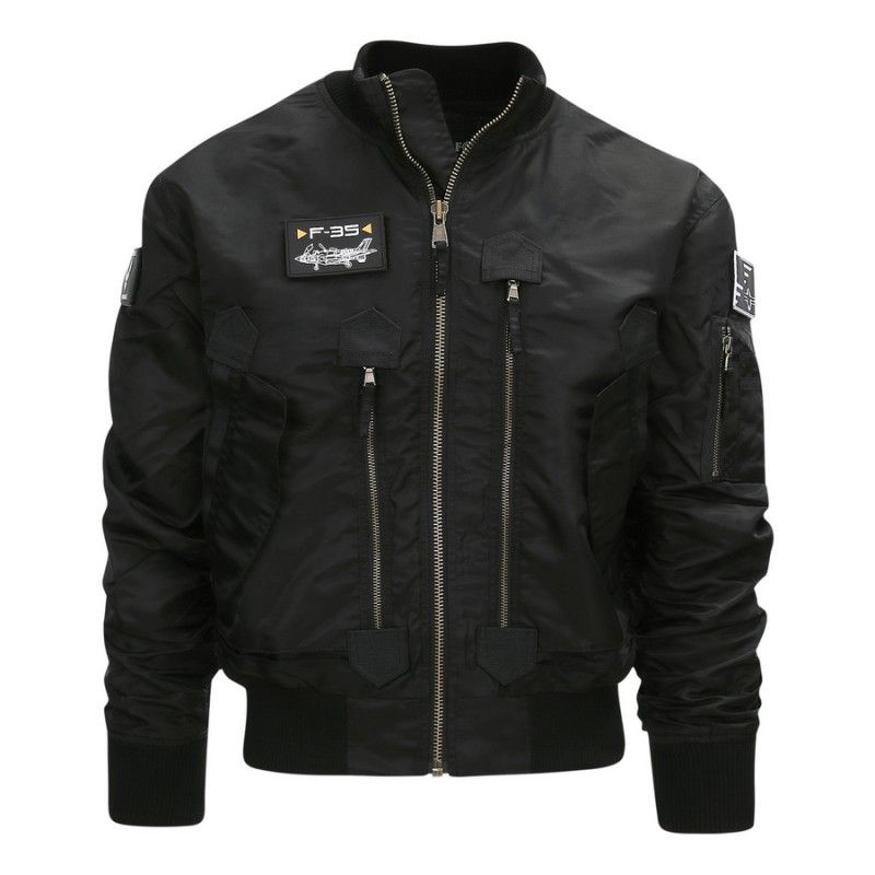 F-35 Flight Jacket zwart